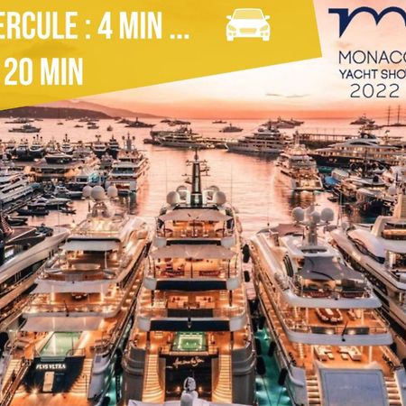 Appartement Moderne Climatise Monaco Vue Mer Cap-d'Ail Εξωτερικό φωτογραφία