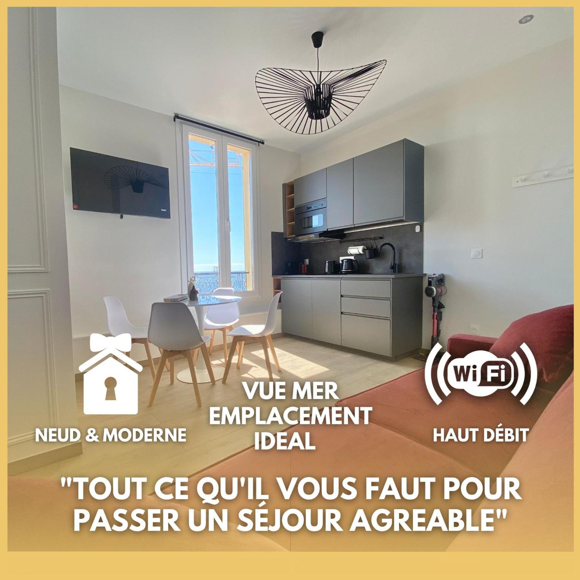 Appartement Moderne Climatise Monaco Vue Mer Cap-d'Ail Εξωτερικό φωτογραφία