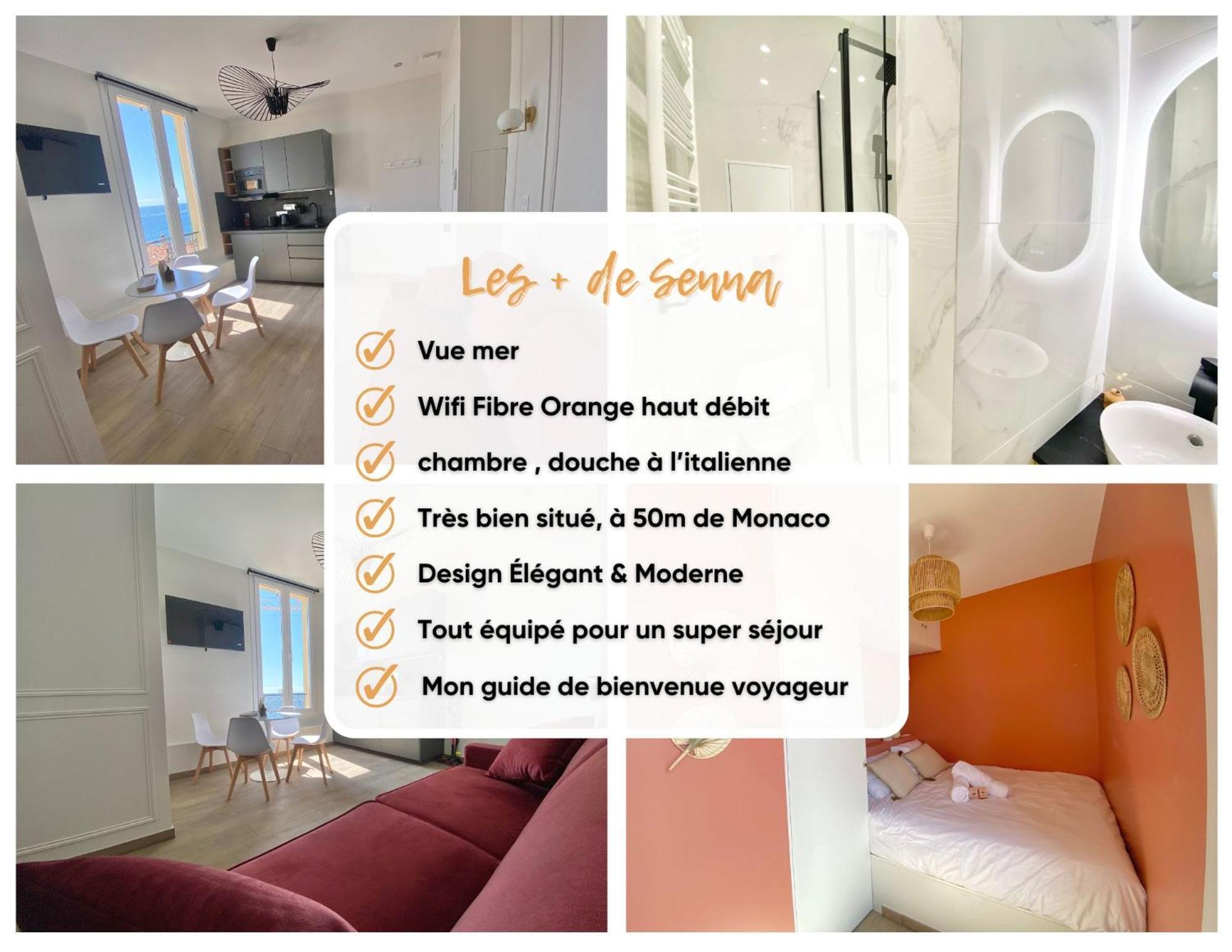 Appartement Moderne Climatise Monaco Vue Mer Cap-d'Ail Εξωτερικό φωτογραφία