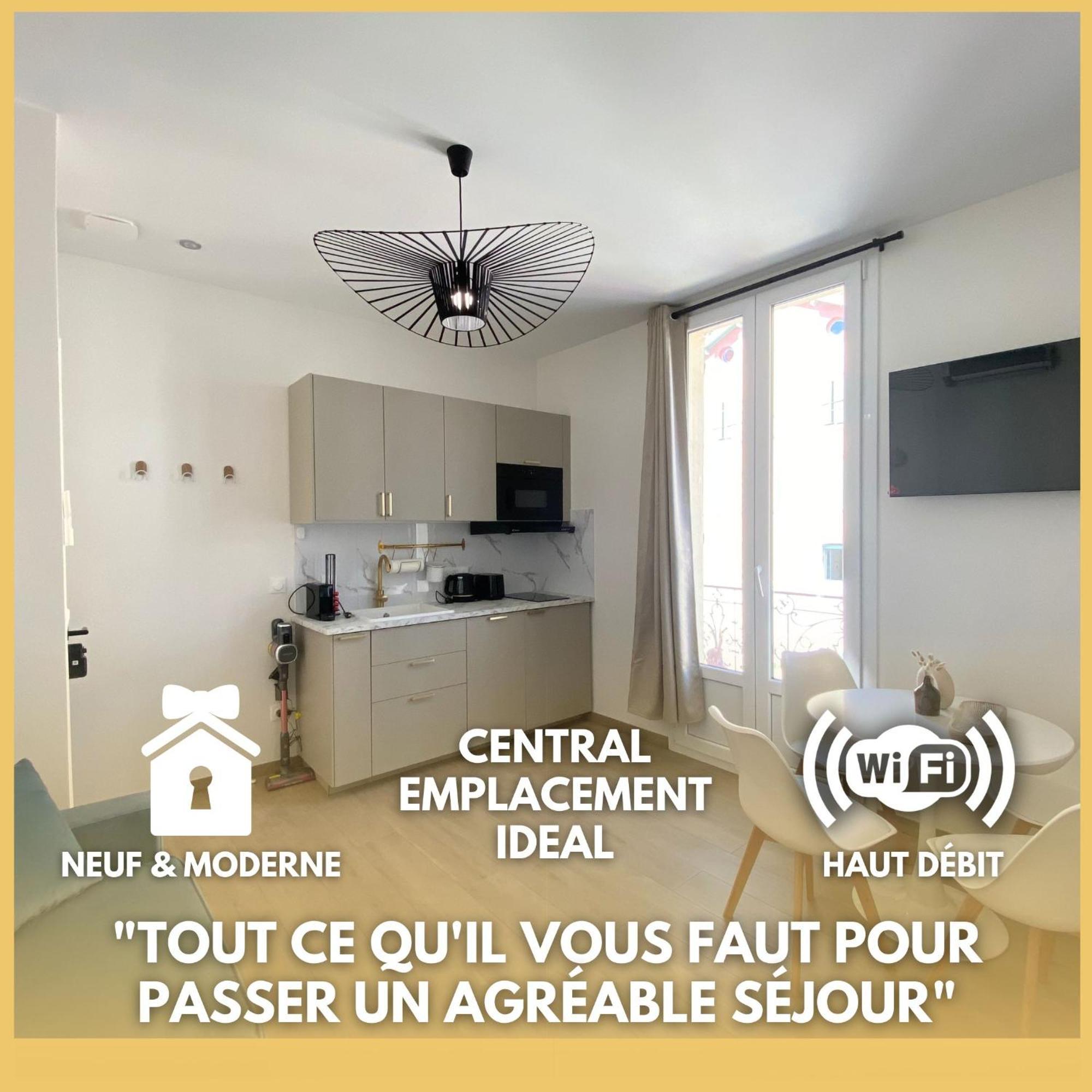 Appartement Moderne Climatise Monaco Vue Mer Cap-d'Ail Εξωτερικό φωτογραφία
