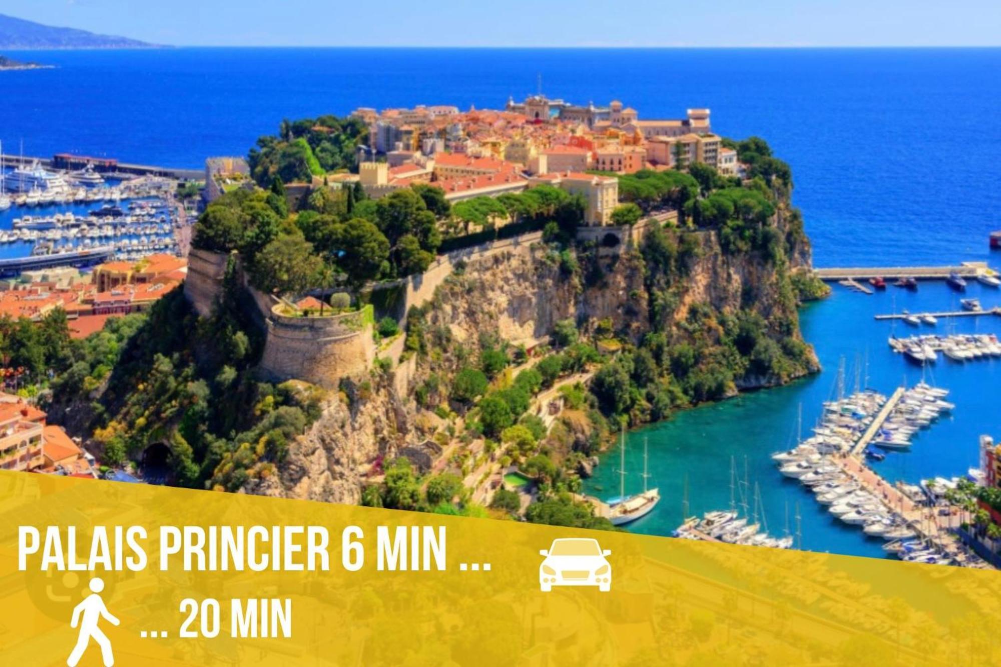 Appartement Moderne Climatise Monaco Vue Mer Cap-d'Ail Εξωτερικό φωτογραφία