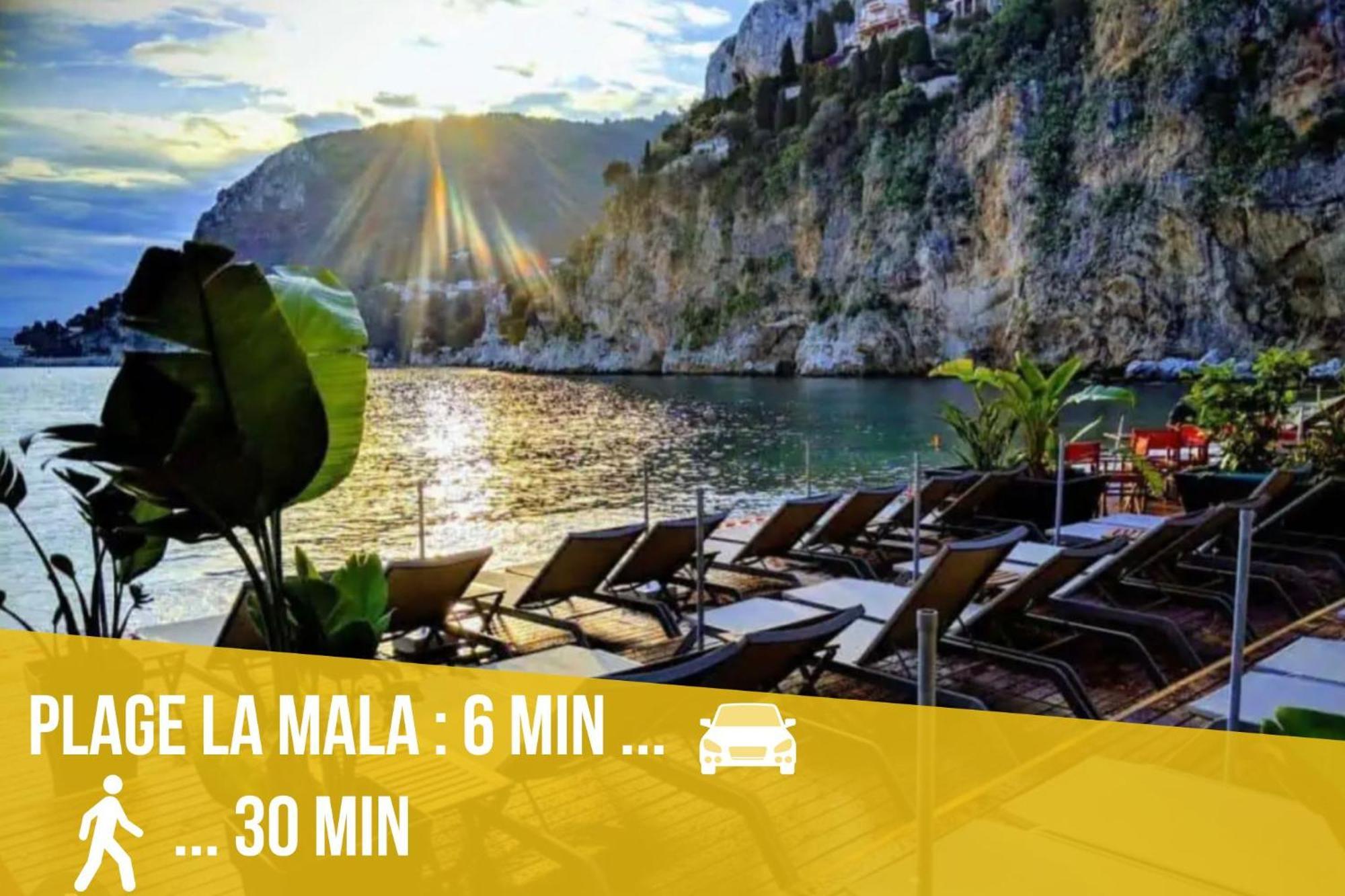 Appartement Moderne Climatise Monaco Vue Mer Cap-d'Ail Εξωτερικό φωτογραφία